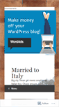 Mobile Screenshot of marriedtoitaly.com